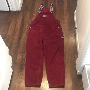 Tommy Jeans Corduroy Overalls M
